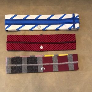 3 Lululemon headbands